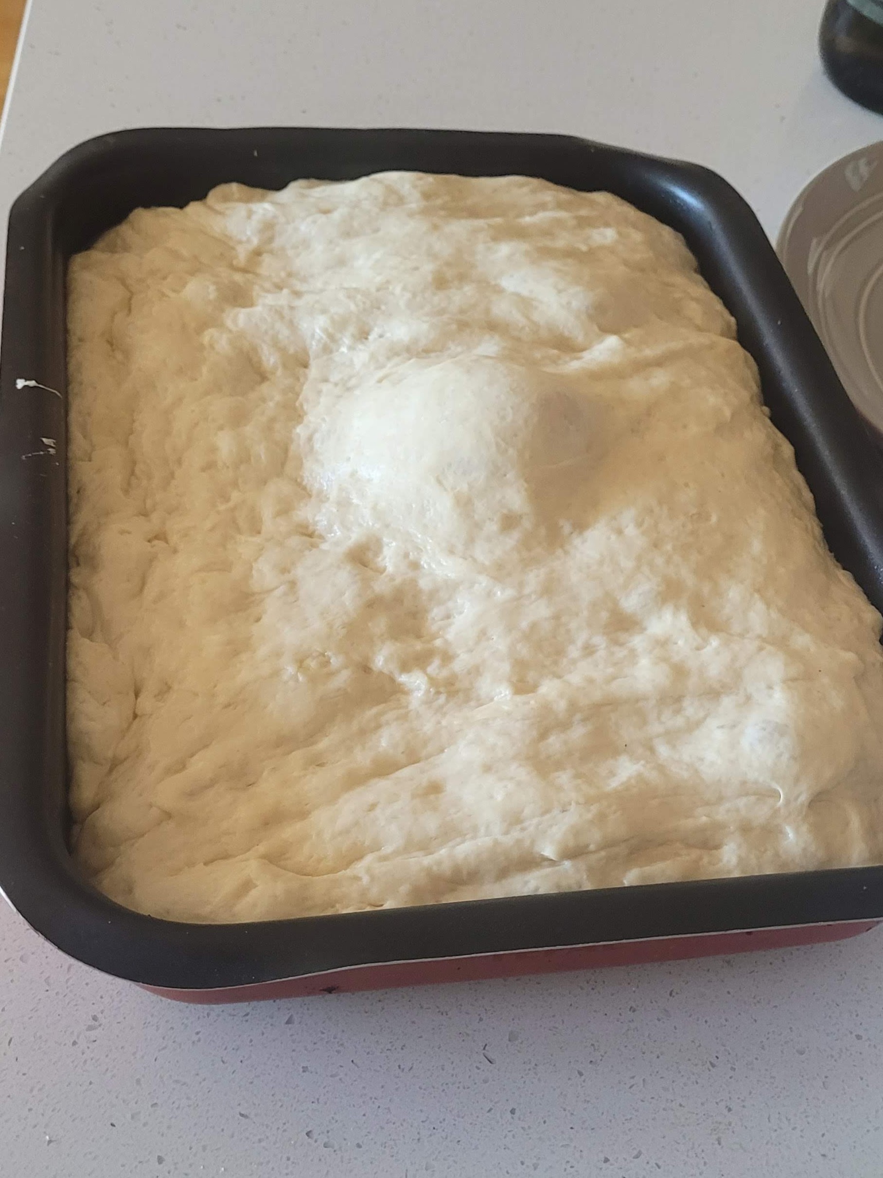 Picture of focaccia dough